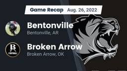 Recap: Bentonville  vs. Broken Arrow  2022