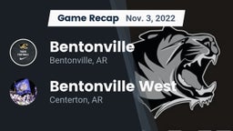 Recap: Bentonville  vs. Bentonville West  2022