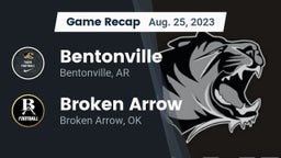 Recap: Bentonville  vs. Broken Arrow  2023