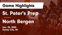 St. Peter's Prep  vs North Bergen  Game Highlights - Jan. 28, 2020