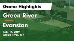 Green River  vs Evanston  Game Highlights - Feb. 14, 2019