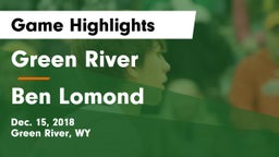 Green River  vs Ben Lomond  Game Highlights - Dec. 15, 2018