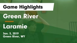 Green River  vs Laramie  Game Highlights - Jan. 3, 2019