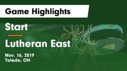 Start  vs Lutheran East  Game Highlights - Nov. 16, 2019