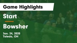 Start  vs Bowsher  Game Highlights - Jan. 24, 2020