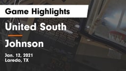 United South  vs Johnson  Game Highlights - Jan. 12, 2021