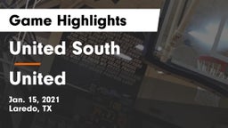 United South  vs United  Game Highlights - Jan. 15, 2021