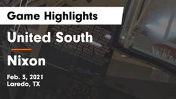 United South  vs Nixon  Game Highlights - Feb. 3, 2021