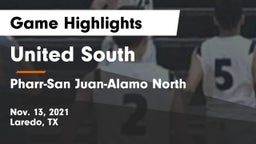 United South  vs Pharr-San Juan-Alamo North  Game Highlights - Nov. 13, 2021
