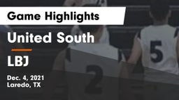 United South  vs LBJ Game Highlights - Dec. 4, 2021