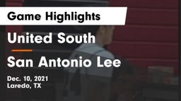 United South  vs San Antonio Lee Game Highlights - Dec. 10, 2021