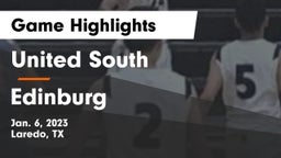 United South  vs Edinburg  Game Highlights - Jan. 6, 2023