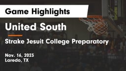 United South  vs Strake Jesuit College Preparatory Game Highlights - Nov. 16, 2023