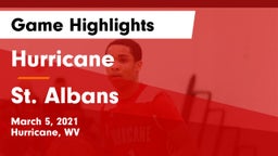 Hurricane  vs St. Albans  Game Highlights - March 5, 2021