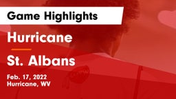 Hurricane  vs St. Albans  Game Highlights - Feb. 17, 2022