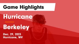 Hurricane  vs Berkeley  Game Highlights - Dec. 29, 2023