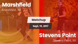 Matchup: Marshfield High vs. Stevens Point  2017