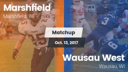 Matchup: Marshfield High vs. Wausau West  2017