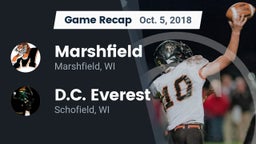 Recap: Marshfield  vs. D.C. Everest  2018
