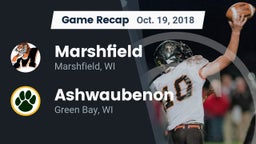 Recap: Marshfield  vs. Ashwaubenon  2018