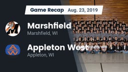 Recap: Marshfield  vs. Appleton West  2019