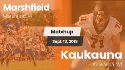 Matchup: Marshfield High vs. Kaukauna  2019