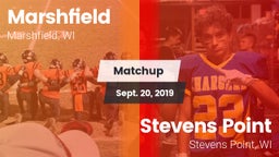 Matchup: Marshfield High vs. Stevens Point  2019