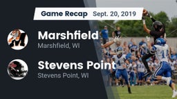 Recap: Marshfield  vs. Stevens Point  2019