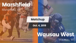 Matchup: Marshfield High vs. Wausau West  2019