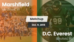 Matchup: Marshfield High vs. D.C. Everest  2019
