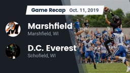 Recap: Marshfield  vs. D.C. Everest  2019