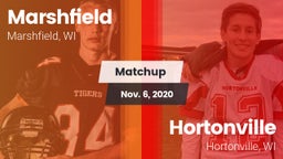 Matchup: Marshfield High vs. Hortonville  2020