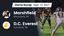 Recap: Marshfield  vs. D.C. Everest  2021