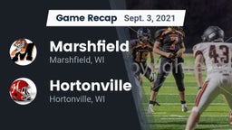 Recap: Marshfield  vs. Hortonville  2021