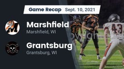 Recap: Marshfield  vs. Grantsburg  2021