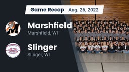 Recap: Marshfield  vs. Slinger  2022