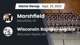 Recap: Marshfield  vs. Wisconsin Rapids - Lincoln  2023