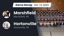 Recap: Marshfield  vs. Hortonville  2023