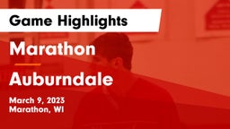Marathon  vs Auburndale  Game Highlights - March 9, 2023