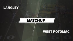 Matchup: Langley  vs. West Potomac  2016