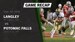 Recap: Langley  vs. Potomac Falls  2016