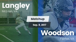 Matchup: Langley  vs. Woodson  2017