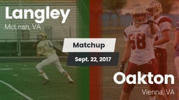 Matchup: Langley  vs. Oakton  2017