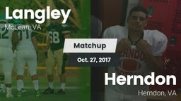 Matchup: Langley  vs. Herndon  2017