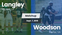 Matchup: Langley  vs. Woodson  2018