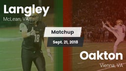 Matchup: Langley  vs. Oakton  2018