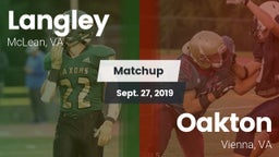Matchup: Langley  vs. Oakton  2019