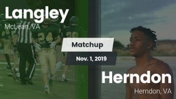 Matchup: Langley  vs. Herndon  2019