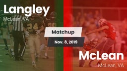 Matchup: Langley  vs. McLean  2019