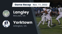 Recap: Langley  vs. Yorktown  2022